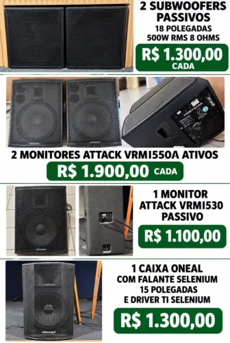 Caixa de Som profissional