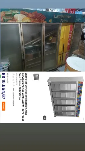 Freezer 5 portas