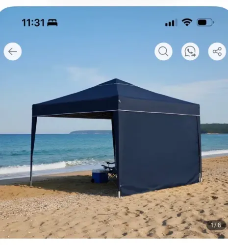 Tenda Sanfonada 3x3 , com 2 paredes