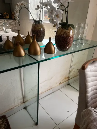 Bancada de vidro