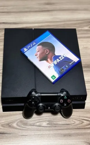 Oportunidade! PS4 FAT 500GB + Controle Original + FIFA 22 + Jogos Digitais