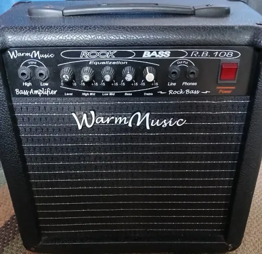 Amplificador contrabaixo warm music