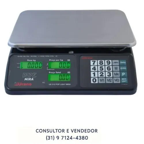 Balança Eletrônica Computadora 32KG Urano