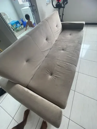 Sofá vira cama 
