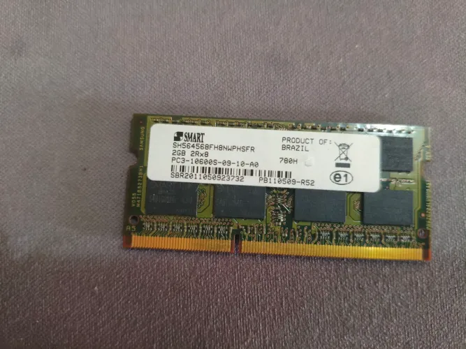 RAM DDR3 2GB notebook