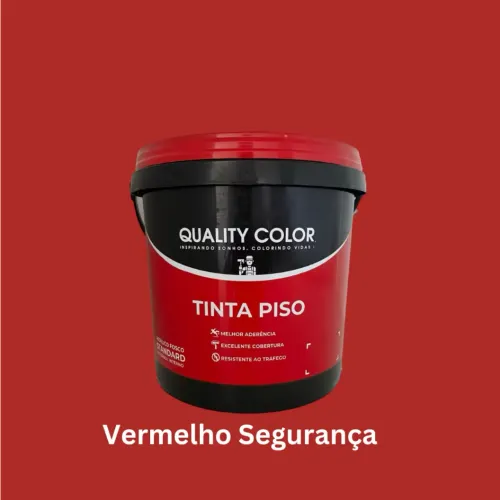Tinta piso vermelho 