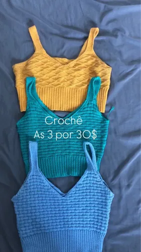 Roupa de crochê