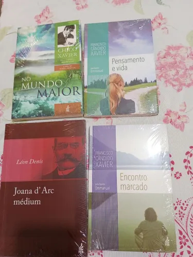 Coleção de Livros Espíritas lacrados 