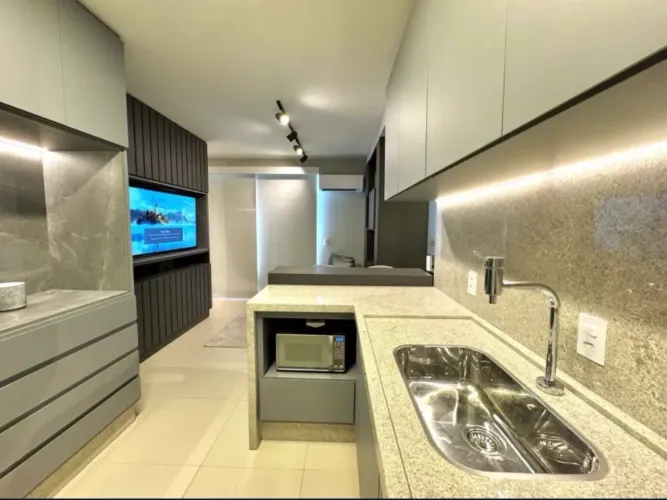 Apartamento para alugar com 1 quarto, 42 m² - Vila Itapura