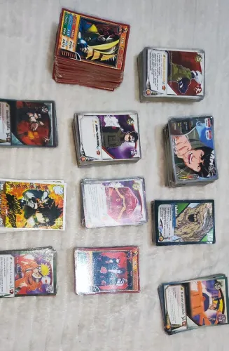 756 cards antigo do Naruto, para colecionador
