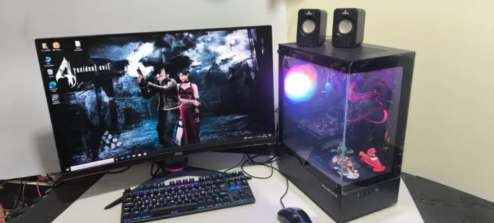 PC COMPLETO I5 3330 3.0GHZ 8GB DDR3 SSD 240GB +HD 500GB PLACA DE VÍDEO RX 550 2GB