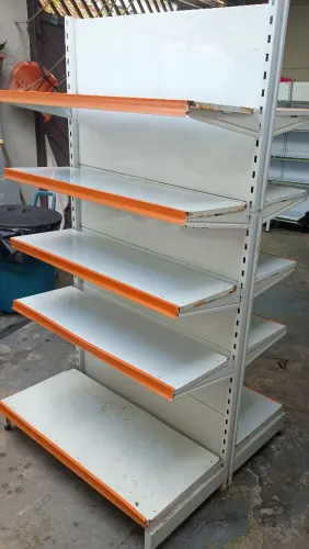 Gôndola de Centro para Mercado em Aço 1,70 x 0,96 x 0,68 m