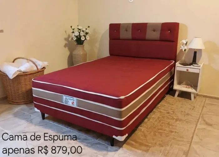 Cama Box Casal Espuma Premium Perfilada .Entregamos hoje mesmo