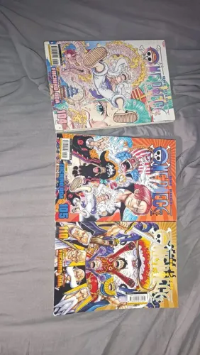 Mangás one piece 104,105 e 110