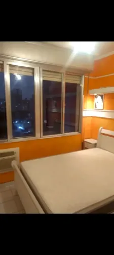 Apartamento 1 quarto Mobiliado-Gonzaga - Garagem" ( Máquina Lavar e Ar Condicionado)