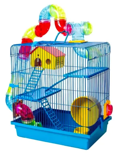 Gaiola 3 andares hamster