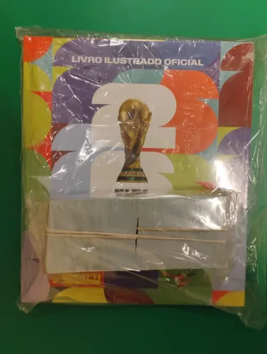 Álbum Copa Do Mundo 2026 Capa Dura COMPLETO Para Colar!!!