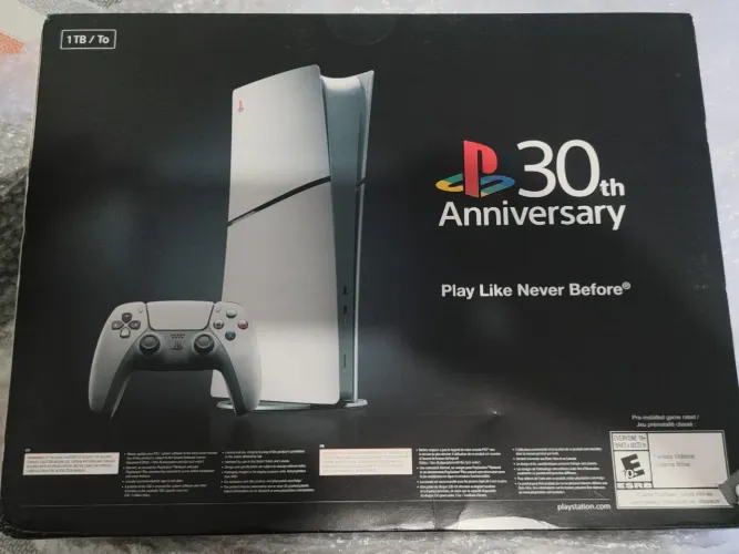 Play 5 Playstation 5 30 anos lacrado com nota