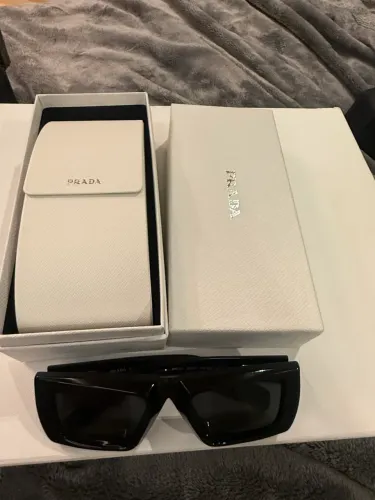 Óculos Prada Original com Caixa, Case e Certificados - Modelo Fashion Premium