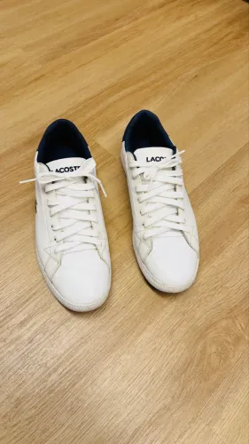 Tênis Lacoste Original Branco - Nº 40 (Muito Conservado)