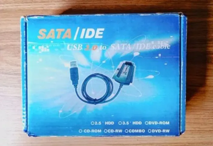 Cabo Adaptador USB 2.0 Conversor para Ide Sata