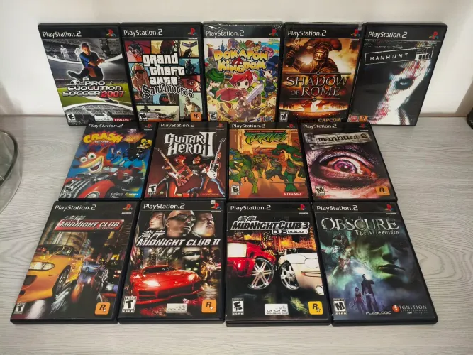 JOGOS PLAYSTATION 2 (PREÇOS DESCRIÇÃO)