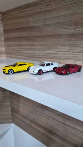 3 carrinhos sem flexão