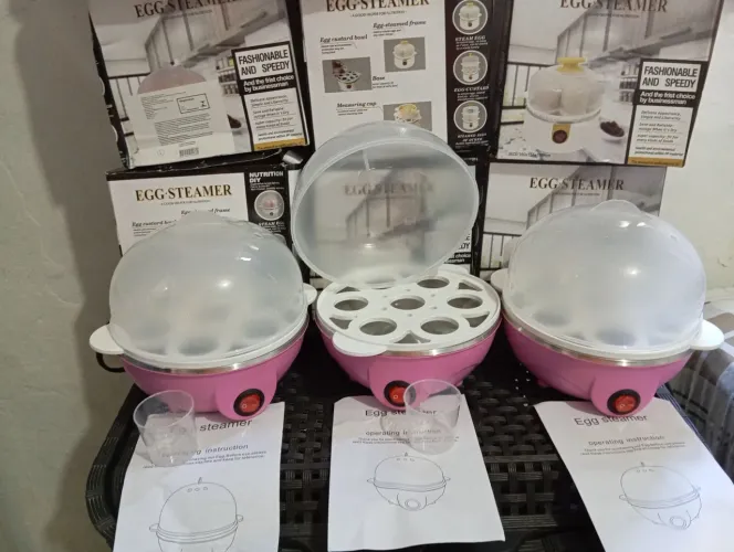 cozedor para ovos e legumes elétrico portátil cozinha à vapor 220v