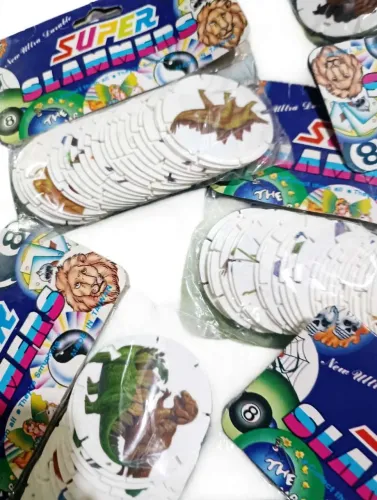 Super Slammers original anos 94 uma relíquia 20 pacotes contendo 24 unidades