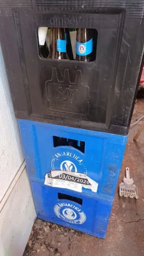 Caixa engradado cerveja