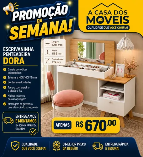 Escrivaninha Dora