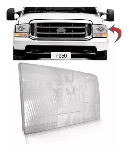 Lente Farol Ford F250 1998 1999 2000 a 2005 2006 Esquerdo