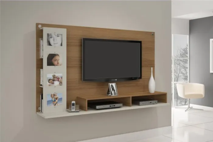 Painel Sabiá para TV até 65 Polegadas ? Noronha/Off White - Frete Grátis - Receba Hoje