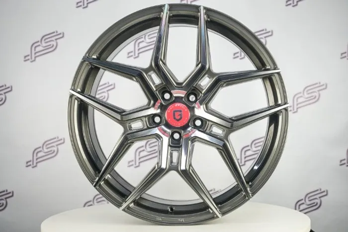  Rodas Gisa Flow Form 3352 Grafite Diamantado 5x112 - 20x8,5 aro 20 tala 8,5