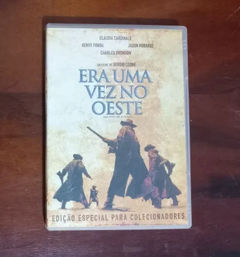 DVD duplo Filme Era Uma Vez No Oeste Deluxe