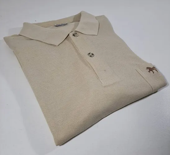 Camisa Polo Bege Pool