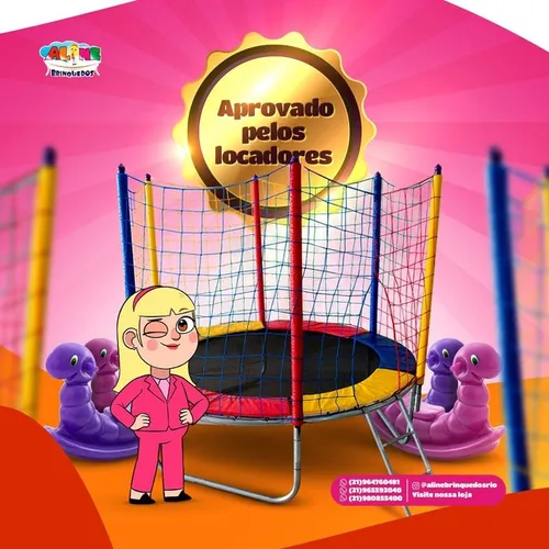 Cama elástica 1.83