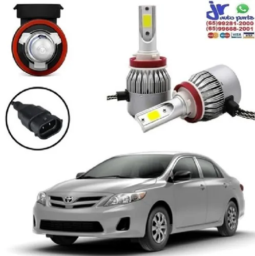 Ultra Led Headlight H11 6000K 12V 24V