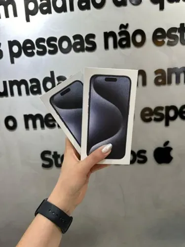 Promoção - IPhone 15 Pro 128GB - Seminovo - Garantia Loja
