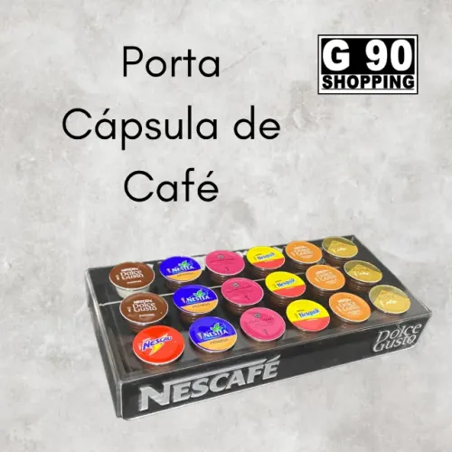 Porta Cápsula Dolce Gusto/Nespresso