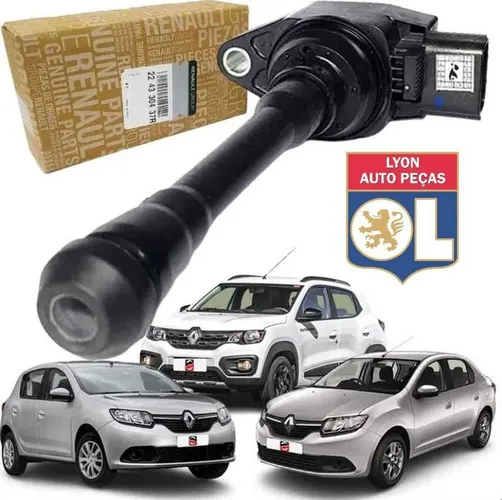 Bobina ignição original Kwid/ Logan / Sandero 3 cc