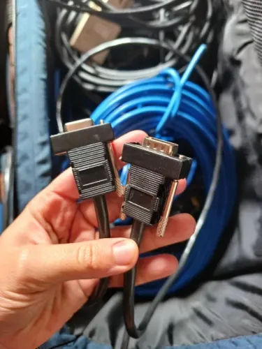 Cabo Serial Rs232 Db9 Macho X Db9 Fêmea 4metros