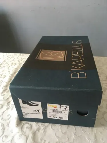 Sapato social infantil menino (produto novo)