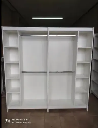 CABIDEIRO DUPLO + COLMEIA LATERAL MDF 