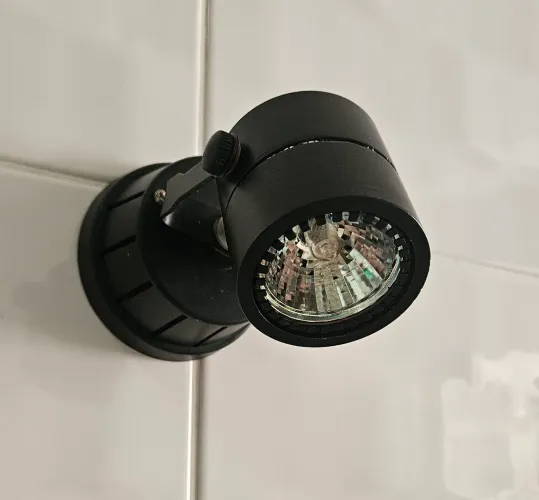 Spot Led Preto Luminária Foco Teto e Parede
