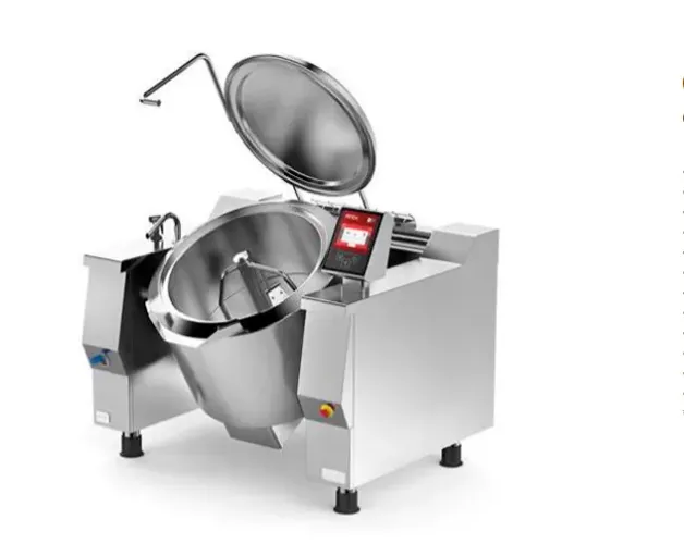Caldeirão basculante automatizado Cucimix Firex de 180 lts 