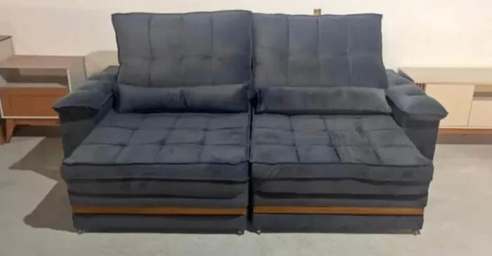 Sofá retrátil reciclável Madri novo a pronta entrega