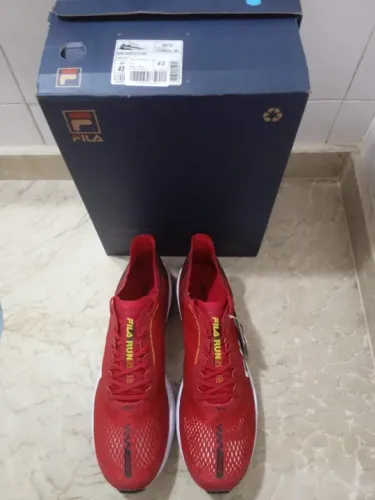 Tênis De Corrida Fila Kr5 Côr Vermelho Novo Tamanho 43 