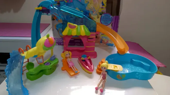 Lote de brinquedos Polly Pocket - Em excelente estado
