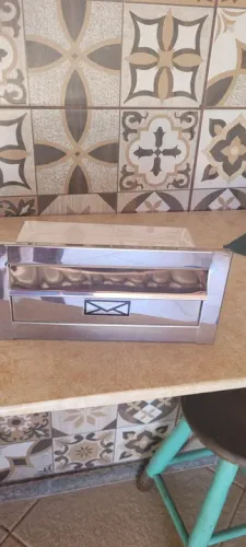 Caixa de correio de inox